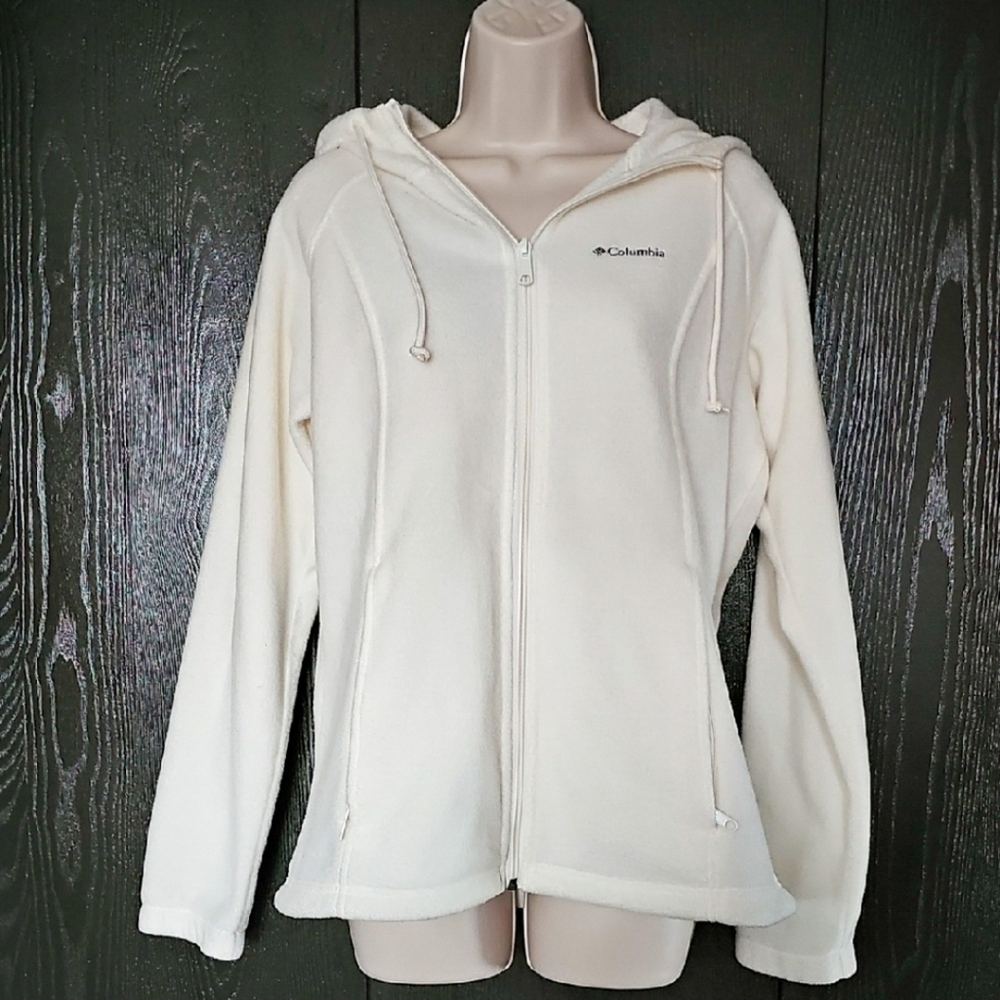 Columbia Women's Off White Teddy Jacket